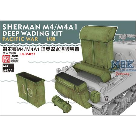 WWII U.S. Army PTO Sherman M4/M4A1 Deep wading kit