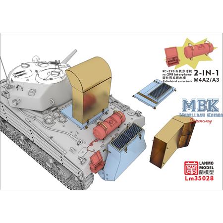 WWII U.S.Army PTO Sherman M4A2/M4A3 Deep wading k.