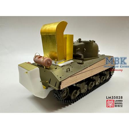 WWII U.S.Army PTO Sherman M4A2/M4A3 Deep wading k.