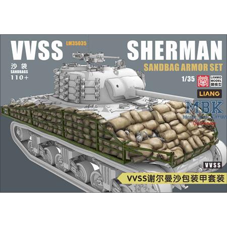 Sherman VVSS Sandbag armor set