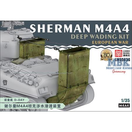 Sherman M4A4 (D-Day) Deep wading kit