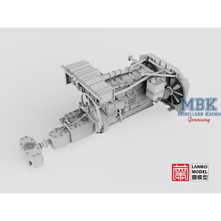 Internal Structure Kit Autoblinda AB40. AB41. AB43