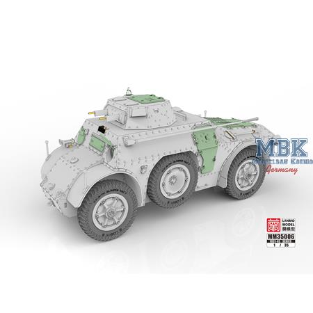 Italian Armored Car Autoblinda AB 40