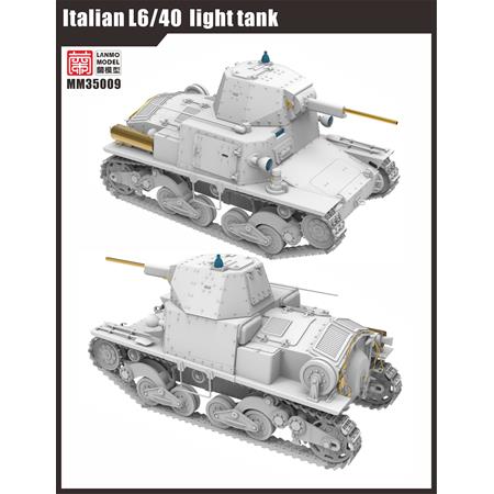 Italian L6/40 light tank