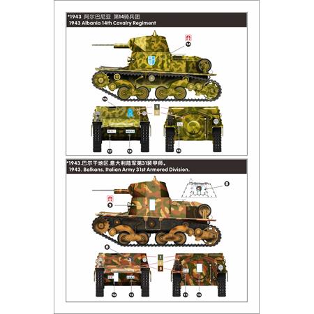 Italian L6/40 light tank