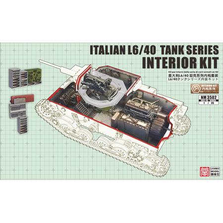 Internal Structure Kit Carro Armato L6/40