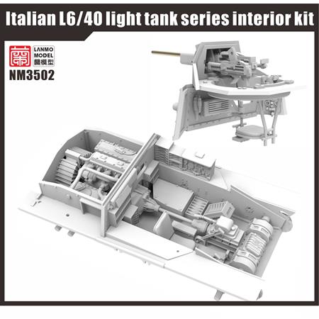 Internal Structure Kit Carro Armato L6/40