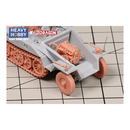 WWII German Sdkfz.251/7 Ausf.D and If.8 (2IN1)