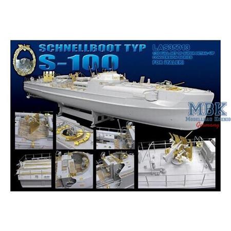 PE Super-Detailset für S-100 Schnellboot (Italeri)
