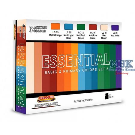 Essential Set 02 Grundfarben Set