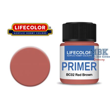 BC02 Grundierung - Primer Red Brown 22ml