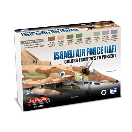 CAMOUFLAGE SET - IAF 1970's to present