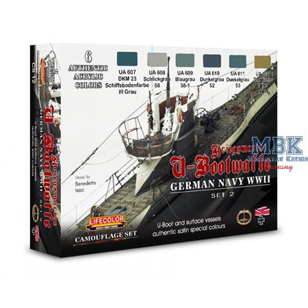 Kriegsmarine German Navy WWII Set 2 U-Bootwaffe