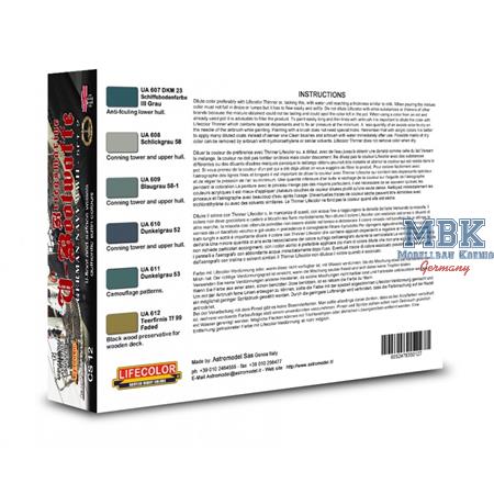Kriegsmarine German Navy WWII Set 2 U-Bootwaffe