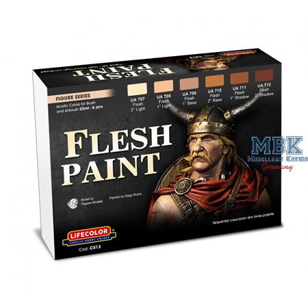 Flesh Paint Set