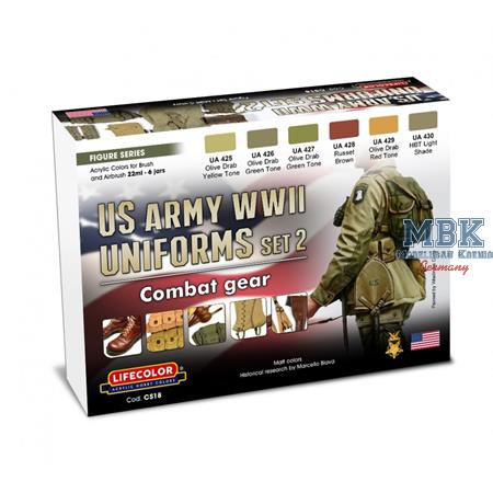 WWII US Army Uniforms Set 2