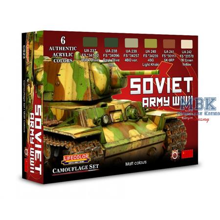 WW2 Russian Tanks Paint set