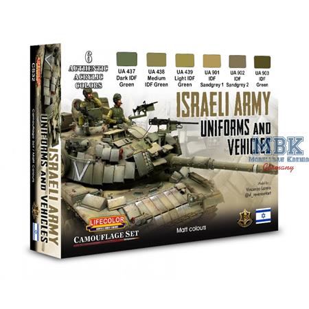 Israeli Army Vehicles and Uniforms Farbset