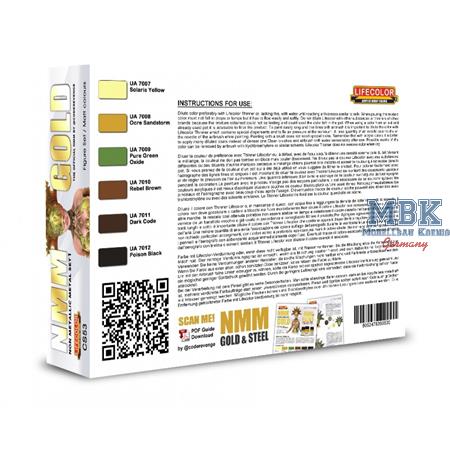 CS53 NMM - Non Metallic Metal - set 1 GOLD