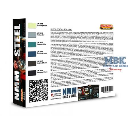 CS54 NMM - Non Metallic Metal - set 2 STEEL