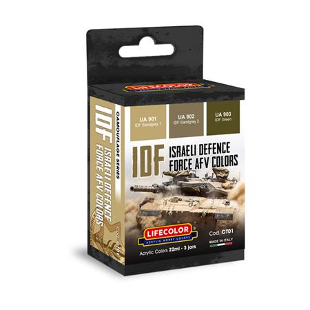 CT01 IDF Israeli Defense Force AFV Colors