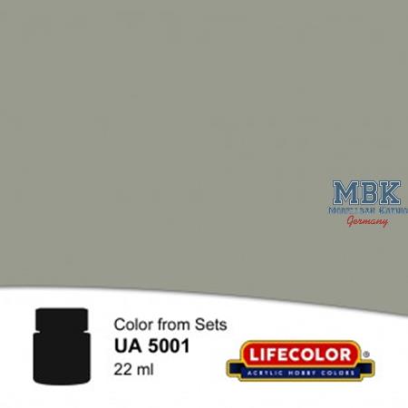 UA5001 Aschgrau - J3 Hai-Iro Grey