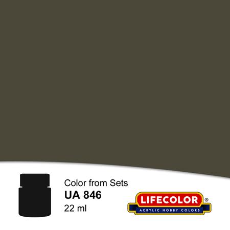UA846 RAL 6008 Braungrün