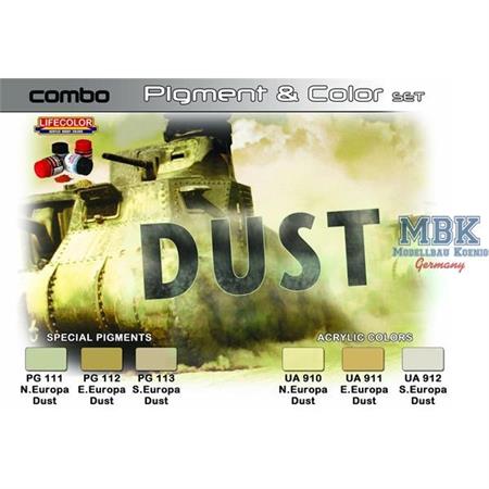 Dust Paint & Pigment Combo Set