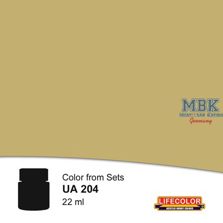 UA204 Dunkelgelb RAL 7028