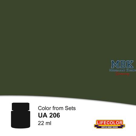 UA206 Olivgrün RAL 6003