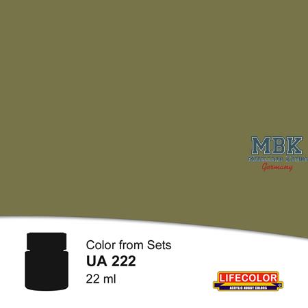 UA222 Olive Drab Fs 34088