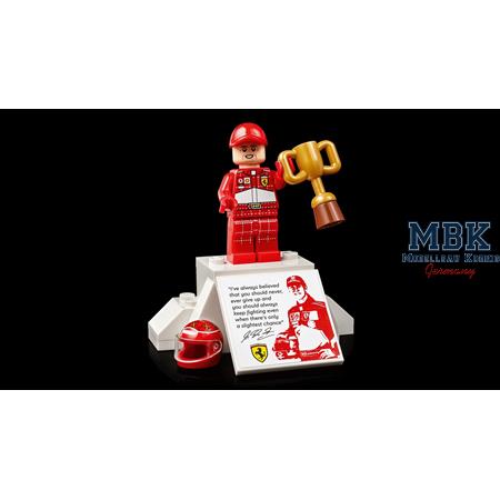 Lego ICONS Ferrari F2004 und Michael Schumacher