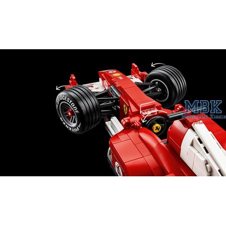 Lego ICONS Ferrari F2004 und Michael Schumacher