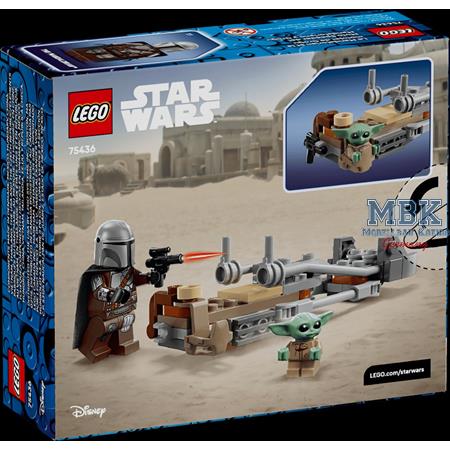 Lego STAR WARS Der Mandalorianer/Grogu Speed. Bike
