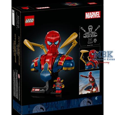 Lego MARVEL Iron Spider-Man Büste