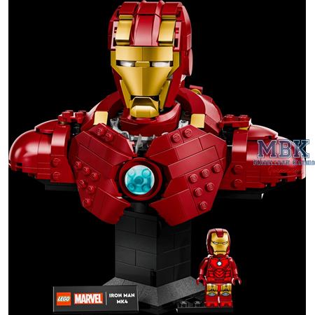 Lego MARVEL Iron Man MK4 Büste