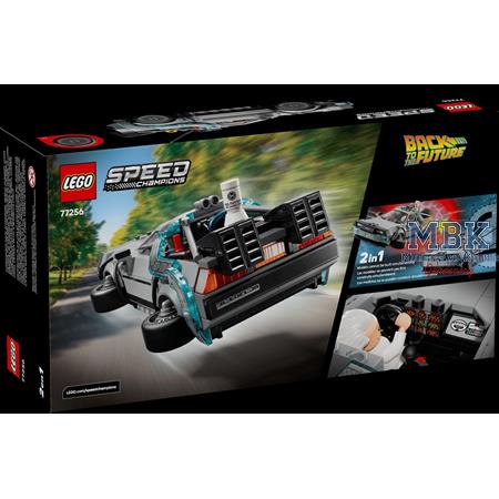 Lego SPEED CHAMPIONS Zeitmaschine Zurück i.d.Zukft