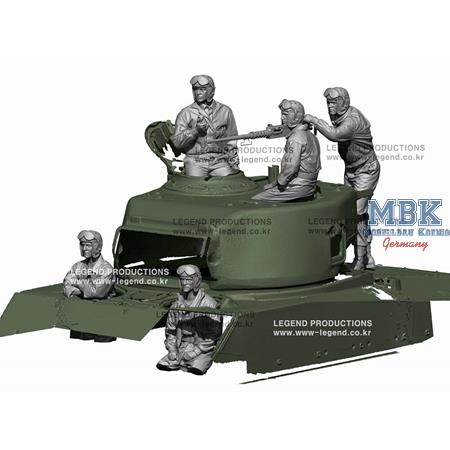 WW2 US Tank Crew set 1:35