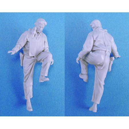 WW2 US Navy Pilot - Boarding 1:35