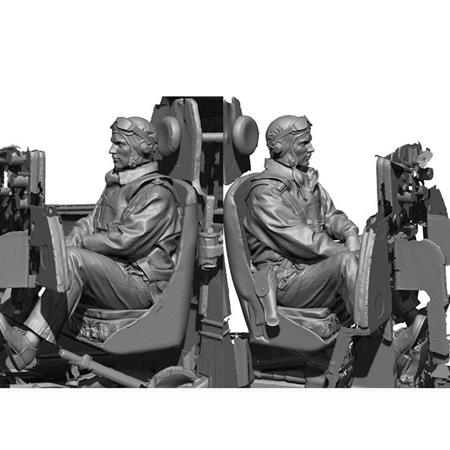 WW2 US Navy Pilot - 2 Heads 1:35