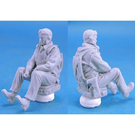 WW2 US Navy Pilot - 2 Heads 1:35