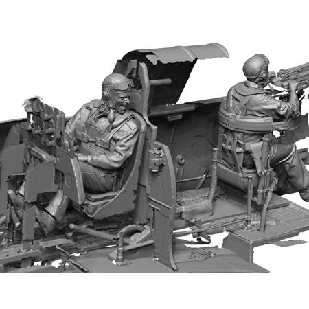 WW2 US Navy Pilot + Rear Gunner Set 2 1:35