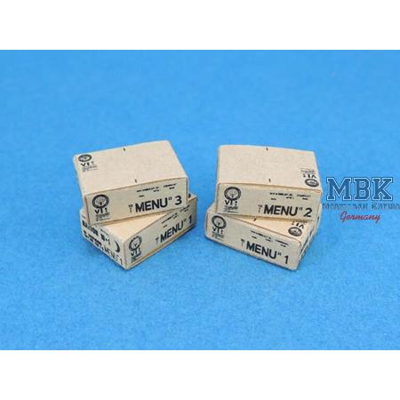 WW2 US 10-in-1 Ration Carton set