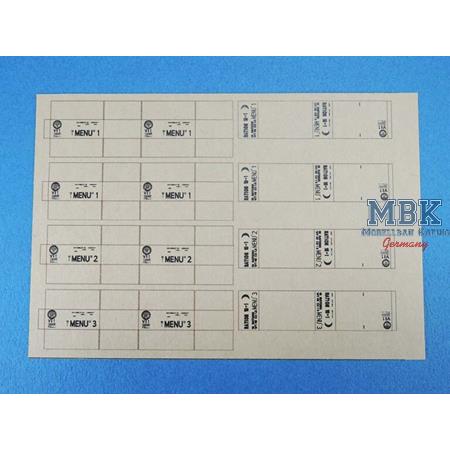 WW2 US 10-in-1 Ration Carton set