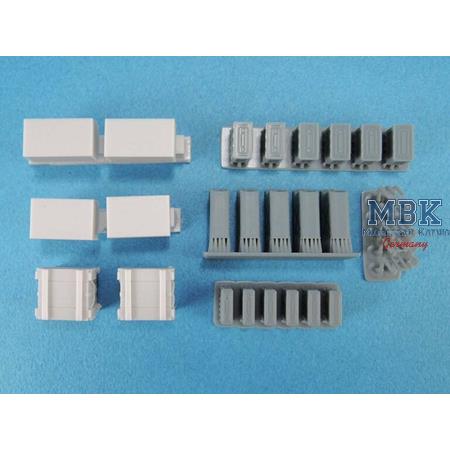 WW2 US AFV Generic Stowage set WW2 US AFV Generic Stowage set