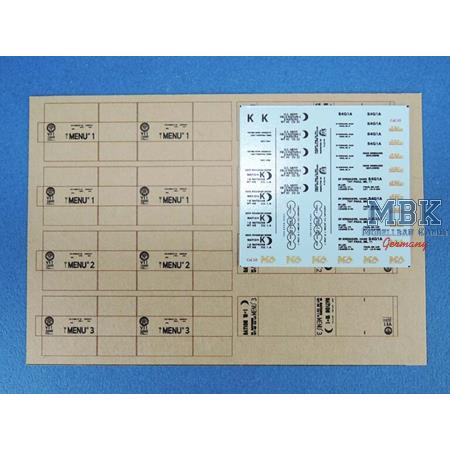 US M3A1 Scout Car Stowage set US M3A1 Scout Car Stowage set