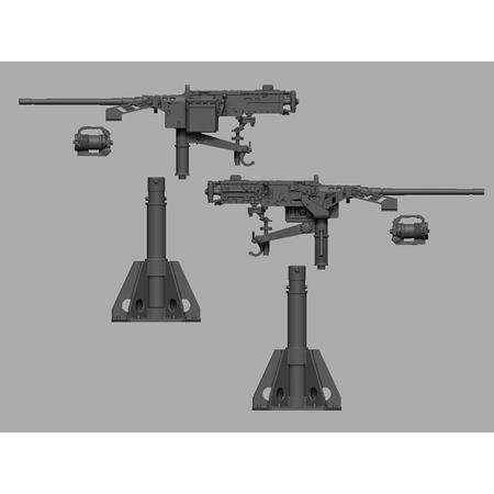 M2 HMG on HG Pedestal Mount for Gun Truck