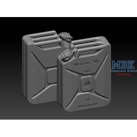 WWII German Water Can set