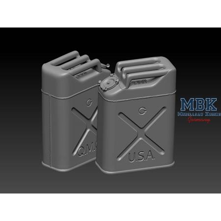 WWII US Fuel Can set