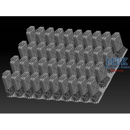 WWII US Fuel Can set